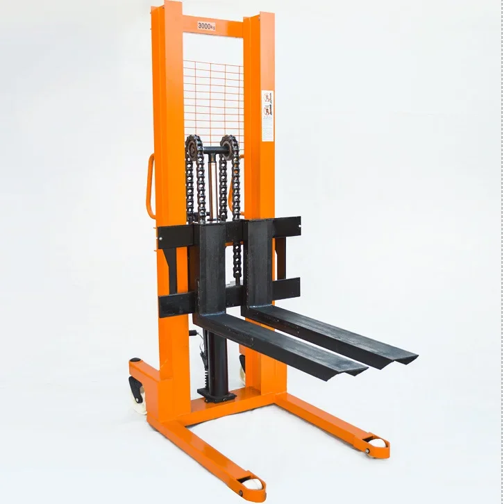 

New 2Ton 1.6M Hand Pallet Truck Stacker Hydraulic Manual Forklift for Material Handling Pallet Truck