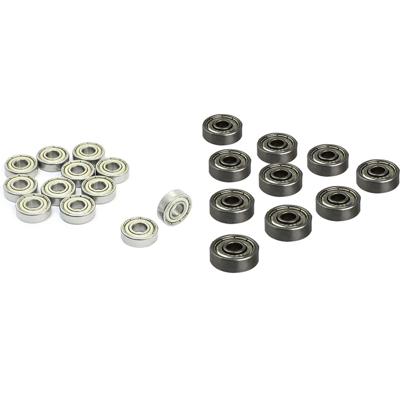 10 Pcs 625ZZ Single Row Deep Groove Radial Ball Bearing 16Mm X 5Mm X 5Mm & 10Pcs 695Z 5Mm X 13Mm X 4Mm
10 Pcs 625ZZ Single Row Deep Groove Radial Ball Bearing 16Mm X 5Mm X 5Mm & 10Pcs 695Z 5Mm X 13Mm X 4Mm