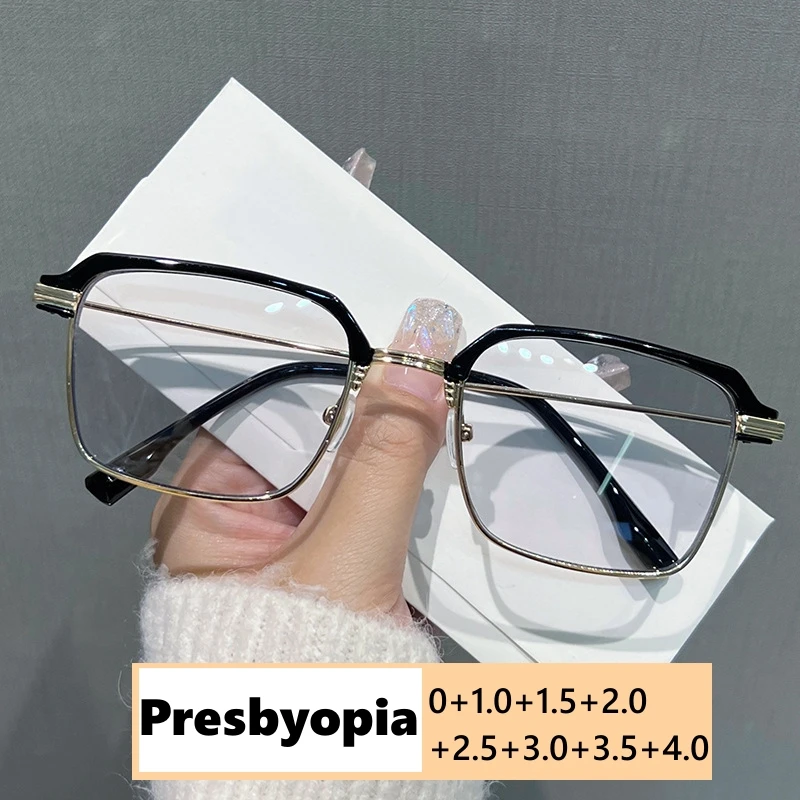 Luxury Design Reading Glasses for Women Blue Light Blocking Computer Glasses Unisex Half Frame Far Sight Presbyopic Eyeglasses
Luxury Design Reading Glasses for Women Blue Light Blocking Computer Glasses Unisex Half Frame Far Sight Presbyopic Eyeglasses