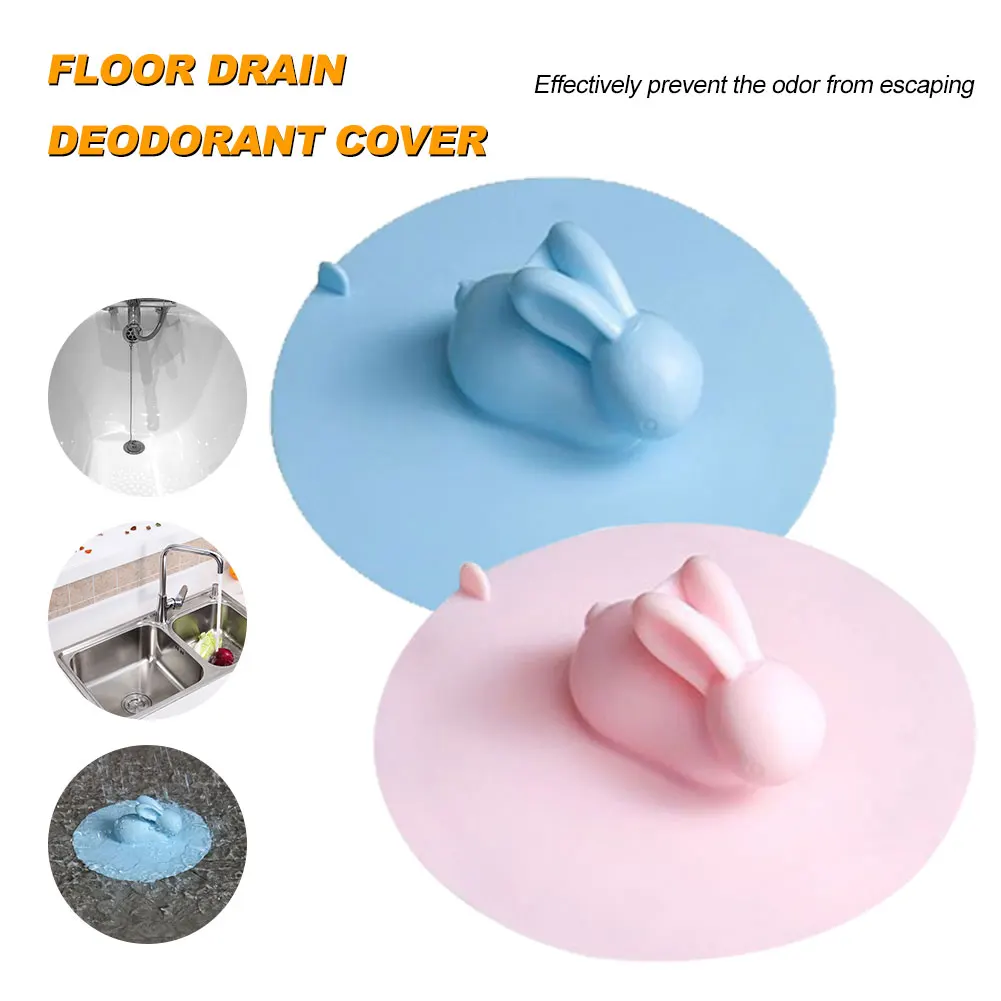 Floor drain deodorant cover Cute Silicone Floor Drain Cover Sink Plug Sewer Bathroom Toilet Deodorant Anti-Clogging Accessories
Floor drain deodorant cover Cute Silicone Floor Drain Cover Sink Plug Sewer Bathroom Toilet Deodorant Anti-Clogging Accessories