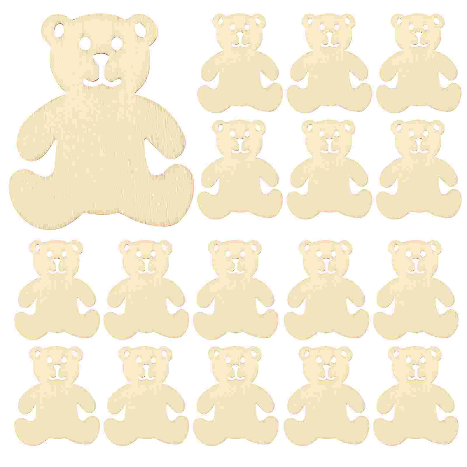 Decorative Wooden Durable Unfinished Creative Chip Bear Shape Ornament DIY Craft Decor Family Friends Co-worker
Decorative Wooden Durable Unfinished Creative Chip Bear Shape Ornament DIY Craft Decor Family Friends Co-worker