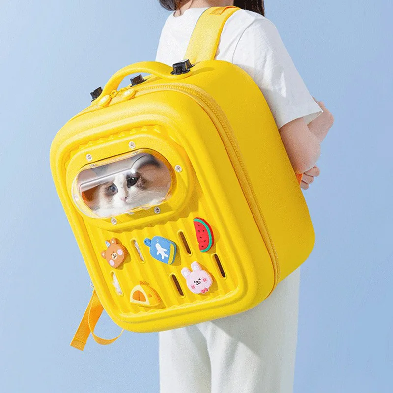 New Spring Outing Bag Cat Shoulder Pet Bag Portable Handbag Large Space Capsule Cat Bag Dog Bag
New Spring Outing Bag Cat Shoulder Pet Bag Portable Handbag Large Space Capsule Cat Bag Dog Bag
