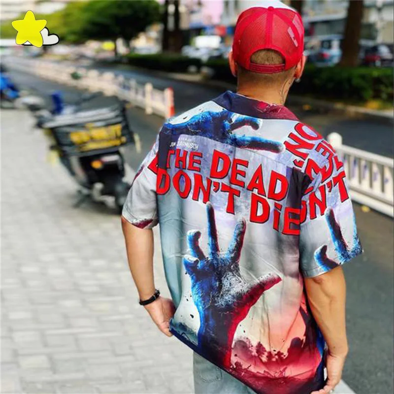 24SS Hip Hop Oversized Hawaii Beach Shirts Men Women Simple Casual Wacko Maria Shirt Hip Hop Fashion Streetwear With Tags
24SS Hip Hop Oversized Hawaii Beach Shirts Men Women Simple Casual Wacko Maria Shirt Hip Hop Fashion Streetwear With Tags