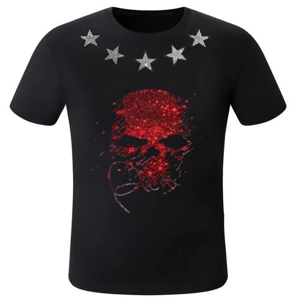 2023 New Men Women's T-shirt Clothing Pullover Hip Hop Tees Fashion Rhinestones Casual Streetwear
2023 New Men Women's T-shirt Clothing Pullover Hip Hop Tees Fashion Rhinestones Casual Streetwear