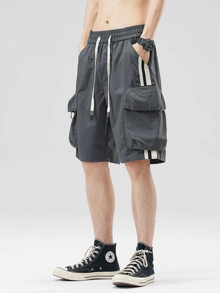 Шорты-карго мужские с множеством карманов, летние брюки с широкими штанинами, свободные прямые штаны, Повседневная Уличная одежда, 2024
Шорты-карго мужские с множеством карманов, летние брюки с широкими штанинами, свободные прямые штаны, Повседневная Уличная одежда, 2024