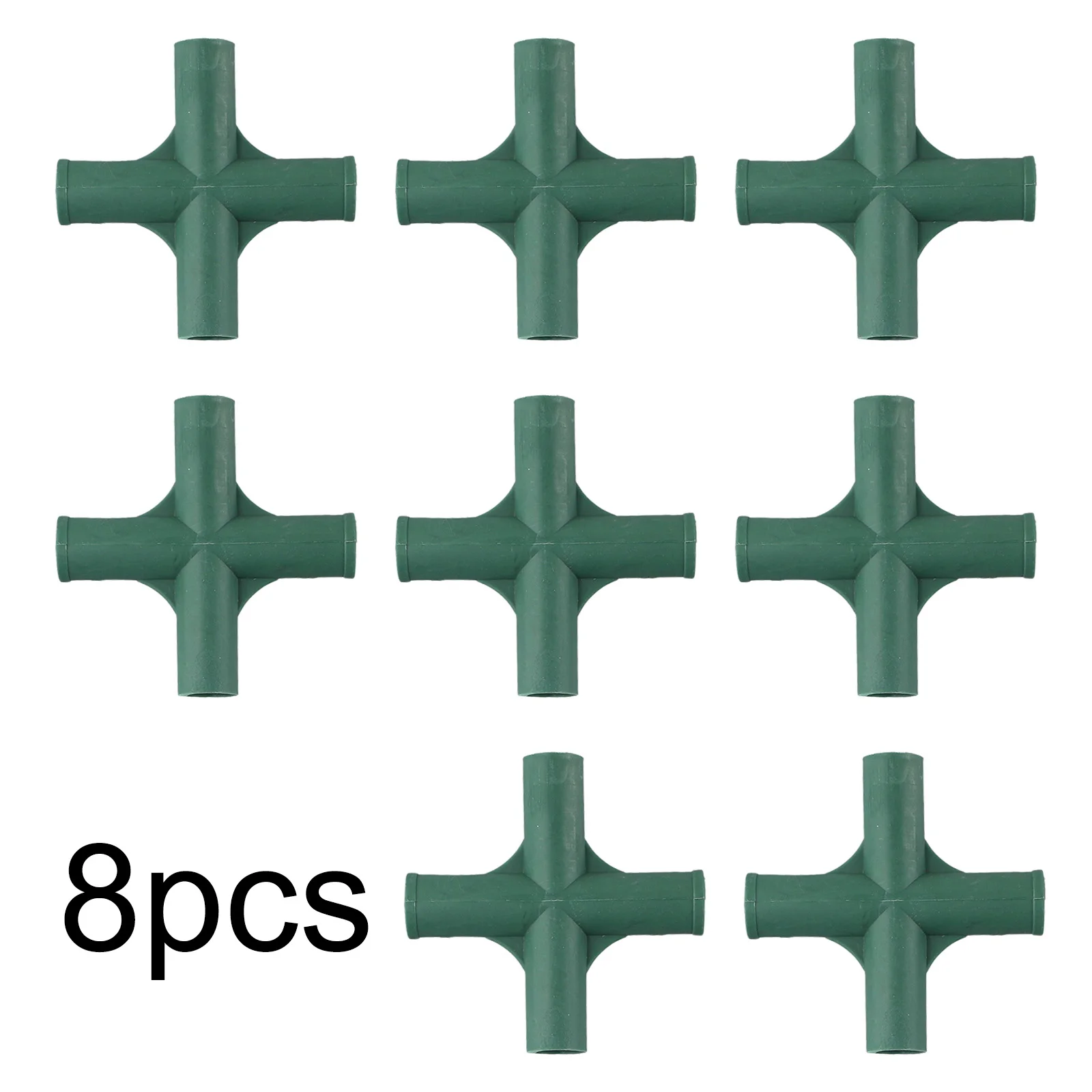 8PCS 19mm Greenhouse Connectors Plant Stakes Trellis Bracket Frame Joint Connector Fitting 19mm Pipe Frame Connector Garden Tool
8PCS 19mm Greenhouse Connectors Plant Stakes Trellis Bracket Frame Joint Connector Fitting 19mm Pipe Frame Connector Garden Tool