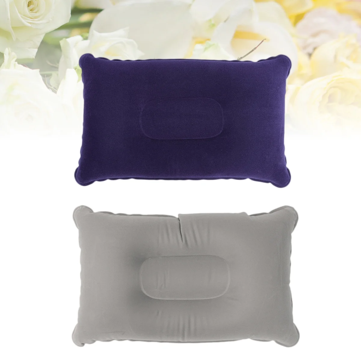 2 Pcs Camping Pillow Inflation Cushion Ultralight Neck Pillows Portable PVC Flocking Inflatable Travel
2 Pcs Camping Pillow Inflation Cushion Ultralight Neck Pillows Portable PVC Flocking Inflatable Travel