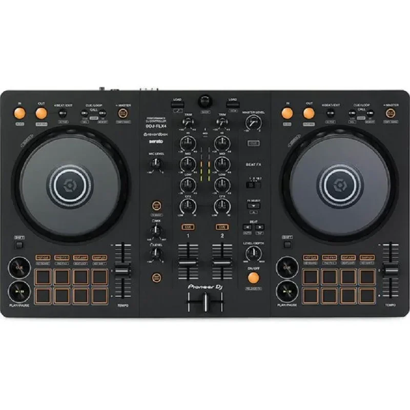 

(NEW DISCOUNT) Pioneer DJ DDJ-FLX4 2-deck Rekordbox and Serato DJ Controller - Graphite 19 orders