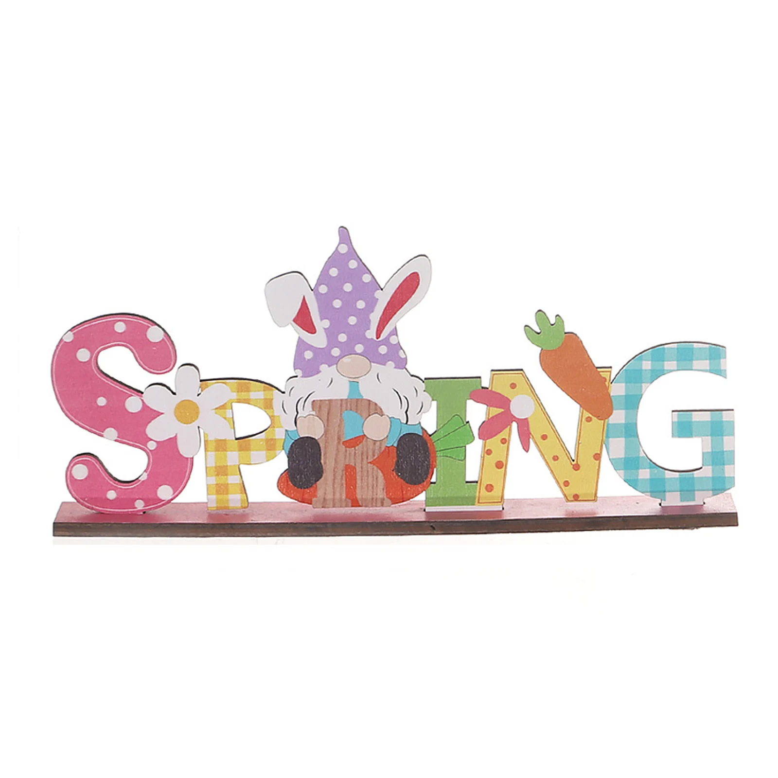 Easter Wooden Table Sign DIY Wooden Decorative Ornaments Easter Bunny Gnome Stand Tabletop Ornaments Table Decor Festival Decor
Easter Wooden Table Sign DIY Wooden Decorative Ornaments Easter Bunny Gnome Stand Tabletop Ornaments Table Decor Festival Decor