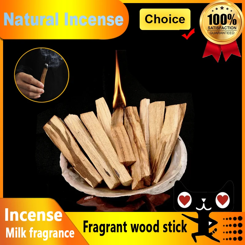 Palo Santo Natural Incense Sticks High oil content Burning releases the scent For indoor aromatherapy Used in yoga
Palo Santo Natural Incense Sticks High oil content Burning releases the scent For indoor aromatherapy Used in yoga