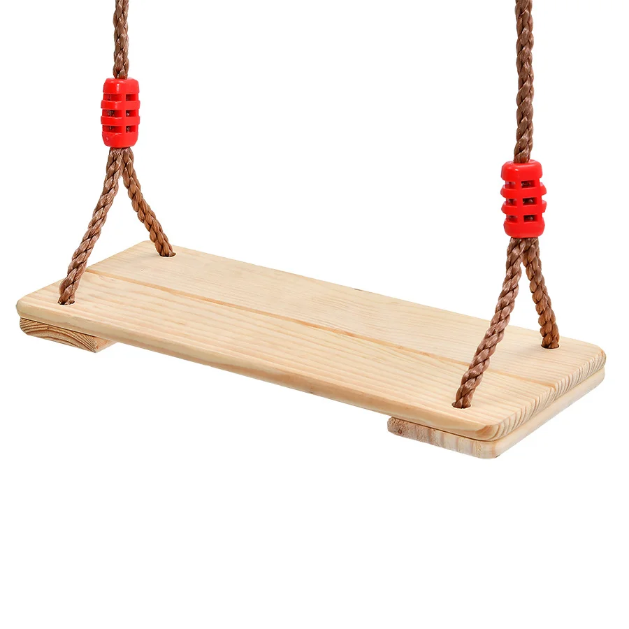 Children Wooden Swing Safety Seat with Strong Swing Rope Height-adjustable Hanging Swing Outdoor Funny Park Garden Fitness Toys
Children Wooden Swing Safety Seat with Strong Swing Rope Height-adjustable Hanging Swing Outdoor Funny Park Garden Fitness Toys