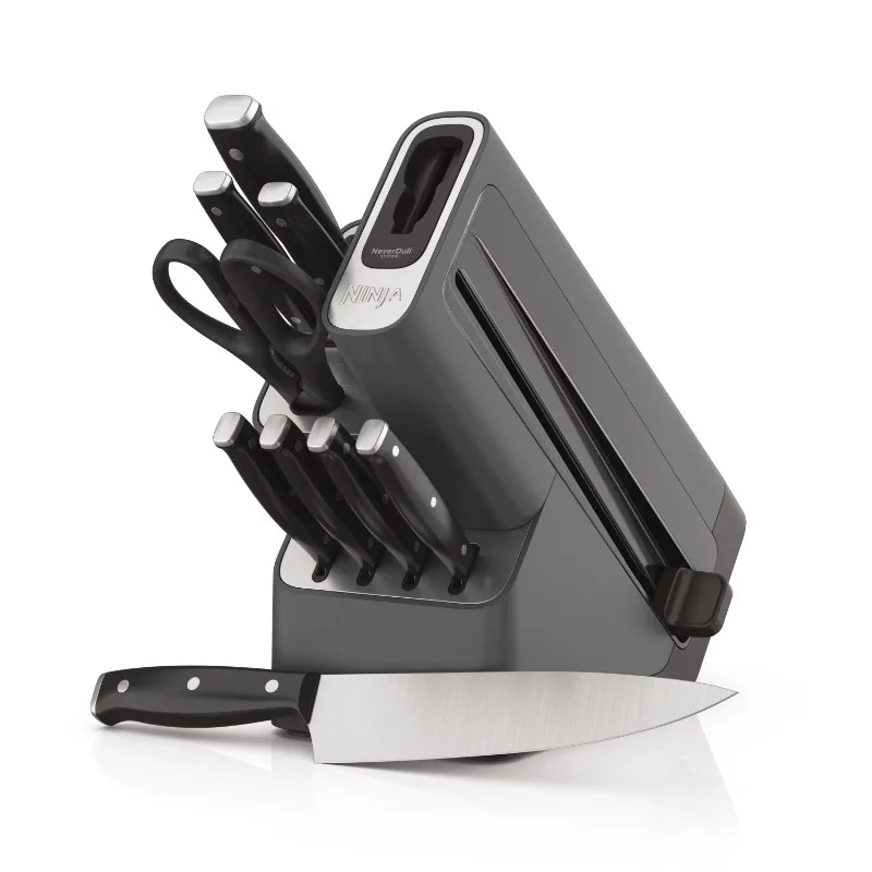 Kitchen & Dining Ninja Foodi NeverDull 10-Piece Essential Knife System with Sharpener
Kitchen & Dining Ninja Foodi NeverDull 10-Piece Essential Knife System with Sharpener