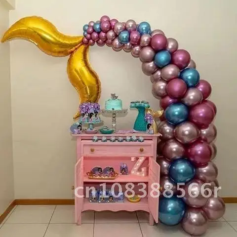Mermaids Party Decorations Set 1st Happy Birthday Party Tableware Paper Cups Plate Latex Balloons Baby Shower
Mermaids Party Decorations Set 1st Happy Birthday Party Tableware Paper Cups Plate Latex Balloons Baby Shower