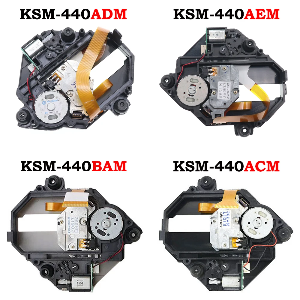 

Пластиковые лазерные линзы для замены, противоударные игровые оптические линзы, игровые аксессуары для PS1 KSM-440AEM/KSM-440BAM, 440ACM