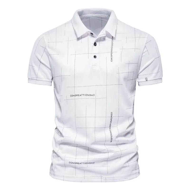 2024 Fashion Hot Sales Gentleman T Shirt Men's Summer Short-sleeved T-shirt New Business Casual Lapel Polo shirt Daily Tops
2024 Fashion Hot Sales Gentleman T Shirt Men's Summer Short-sleeved T-shirt New Business Casual Lapel Polo shirt Daily Tops