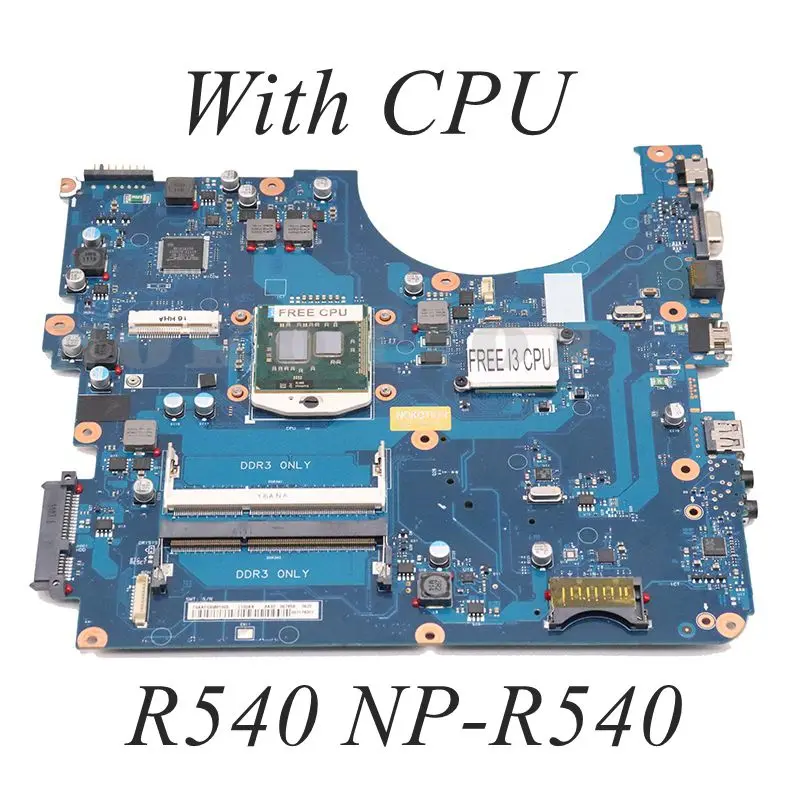 Для SAMSUNG NP-R540 R580 R540 Материнская плата ноутбука BREMEN-C BA92-06785B BA41-01219A BA41-01220A HM55 DDR3 с процессором
Для SAMSUNG NP-R540 R580 R540 Материнская плата ноутбука BREMEN-C BA92-06785B BA41-01219A BA41-01220A HM55 DDR3 с процессором