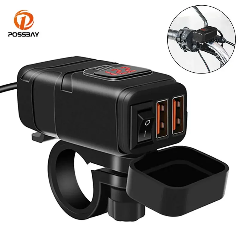 USB-адаптер для быстрой зарядки GPS для мотоциклов, аксессуары для мотоциклов, водонепроницаемый адаптер с двумя портами 12 В 24 В, розетка питания
USB-адаптер для быстрой зарядки GPS для мотоциклов, аксессуары для мотоциклов, водонепроницаемый адаптер с двумя портами 12 В 24 В, розетка питания