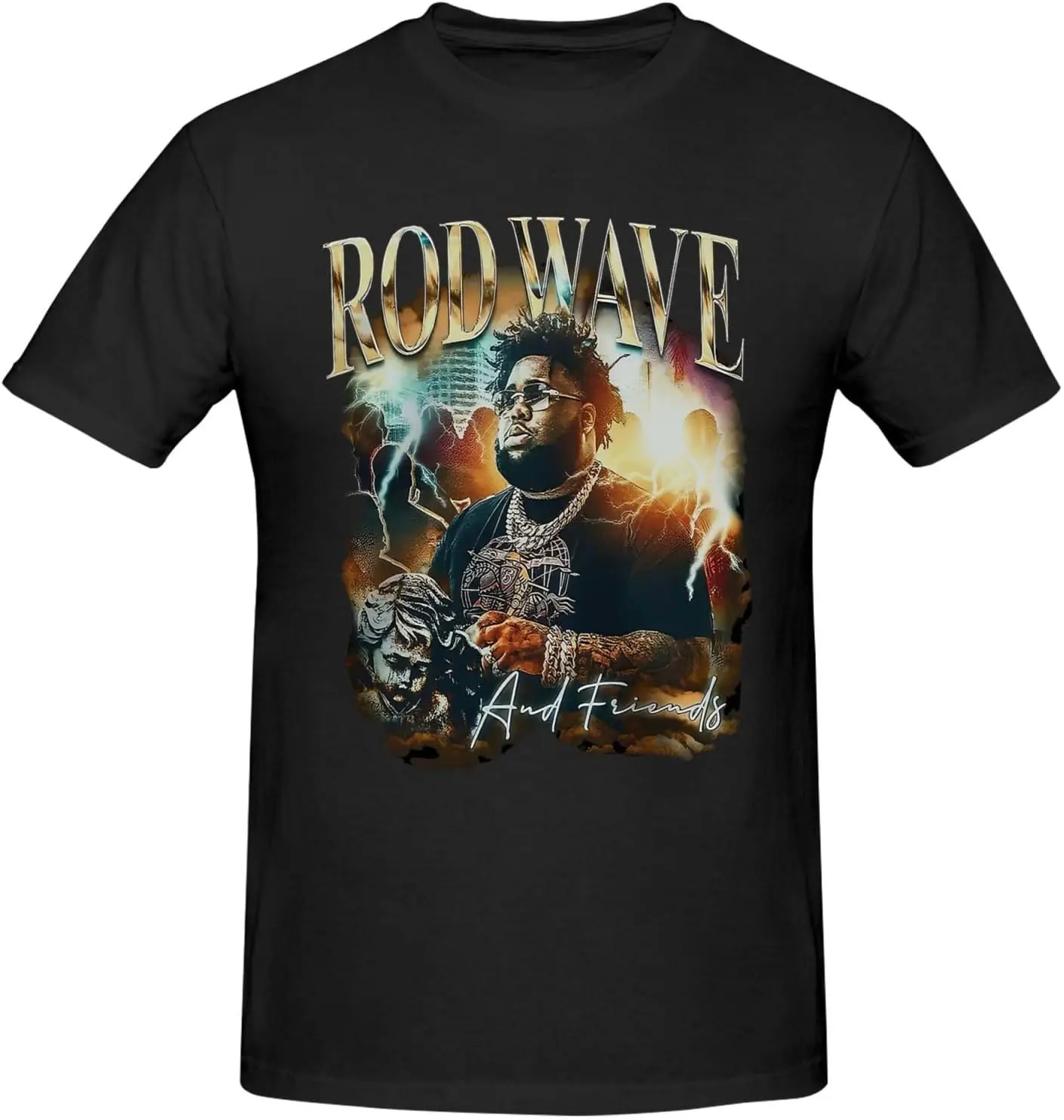 Men's T-Shirt Vintage Graphic Printed T Shirt Unisex Cotton Short-Sleeved Crewneck Tee Tops Black
Men's T-Shirt Vintage Graphic Printed T Shirt Unisex Cotton Short-Sleeved Crewneck Tee Tops Black