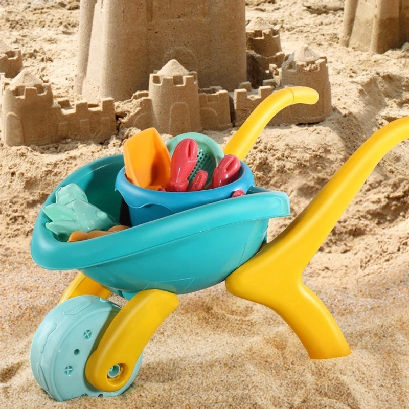 Children's Beach Creative Toys Play Water Shower Sand Bucket Tool Shower Set Beach Cart Tool Chest Sandboxes for Children
Children's Beach Creative Toys Play Water Shower Sand Bucket Tool Shower Set Beach Cart Tool Chest Sandboxes for Children