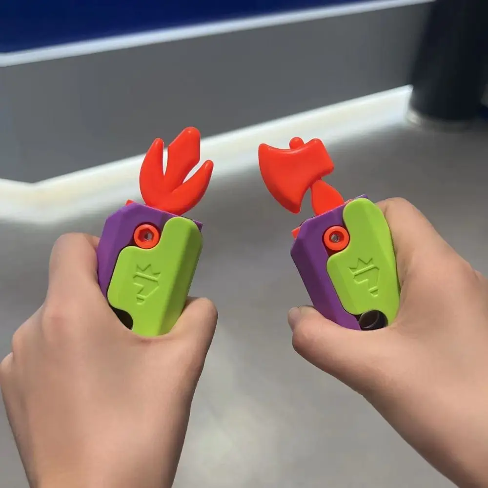 Ax Trident Gravity Carrot Toy Portable 3D Printing Anxiety Relief Adult Fidget Toys Plastic Mini Sensory Toys Teens
Ax Trident Gravity Carrot Toy Portable 3D Printing Anxiety Relief Adult Fidget Toys Plastic Mini Sensory Toys Teens