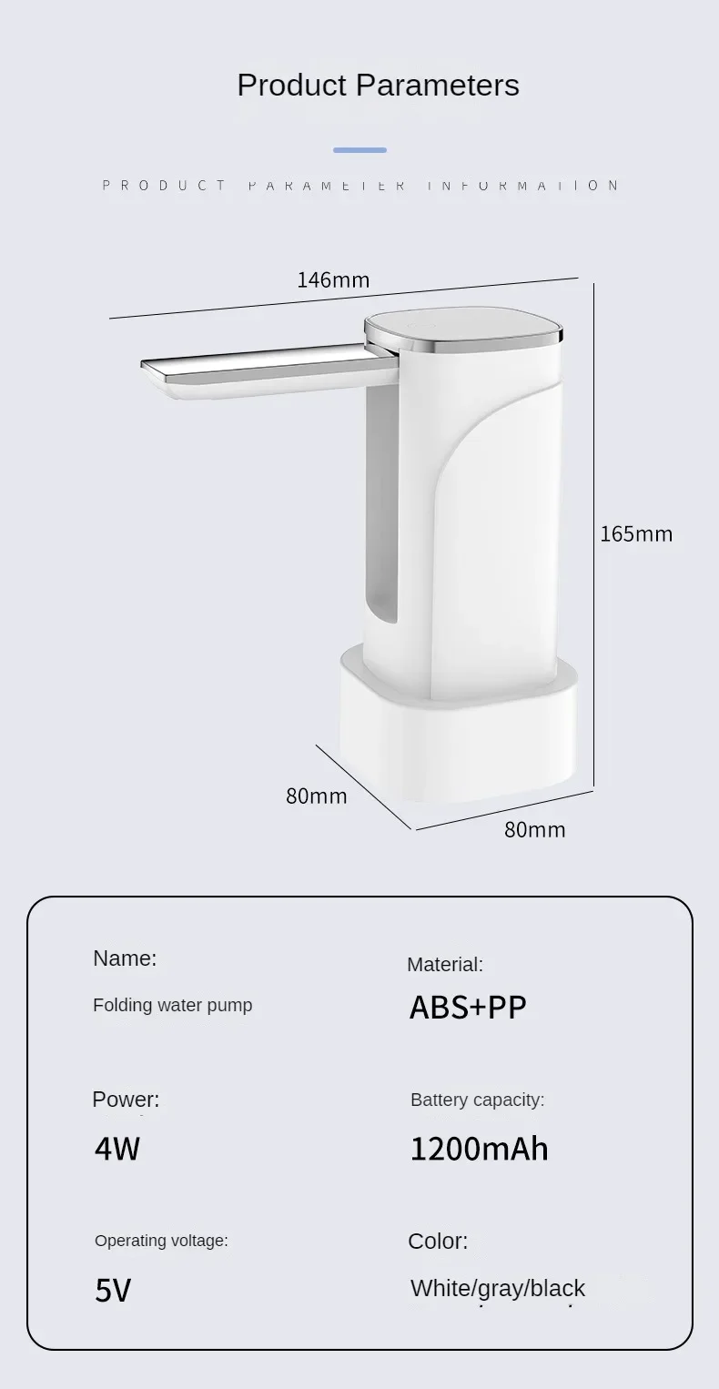 Wireless Electric Water Pump Automatic Water Bottle Pump Wireless Electric Water Pump Water Dispenser Simple Barrel Type Pumpin 51 Mallzona Sdf3d1bdef5634dc692a9ec309b1054aco Wireless Electric Water Pump Automatic Water Bottle Pump Wireless Electric Water Pump Water Dispenser Simple Barrel Type Pumpin Mallzona