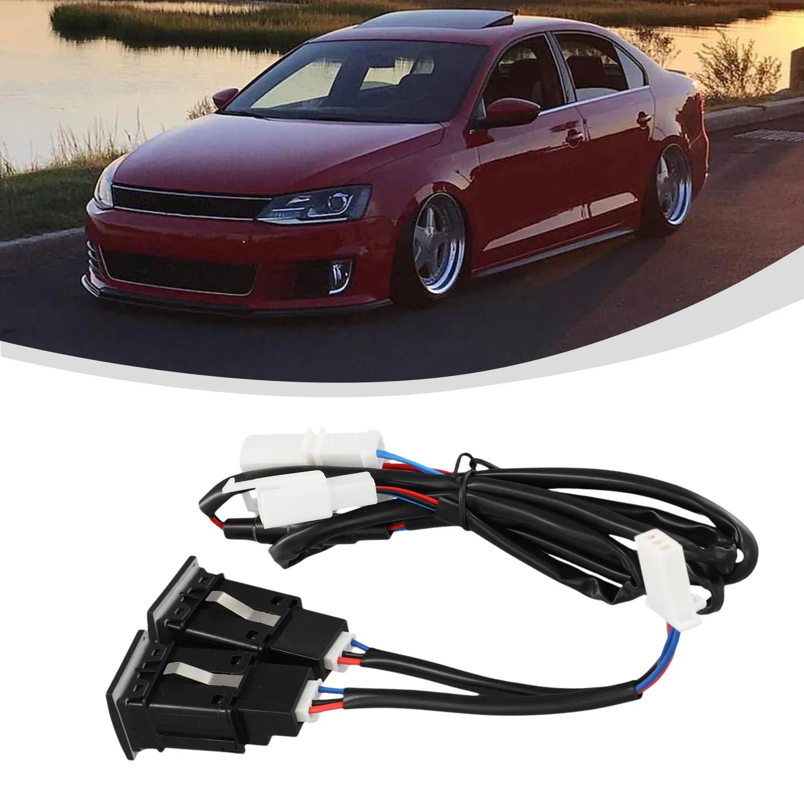 1PCS DC12V-24V USB Charger PD Kit For Golf/For R-Line 2006-2013 MK5 MK6 For Jetta MK6 2010-2014 For Scirocco 2008-2014
1PCS DC12V-24V USB Charger PD Kit For Golf/For R-Line 2006-2013 MK5 MK6 For Jetta MK6 2010-2014 For Scirocco 2008-2014