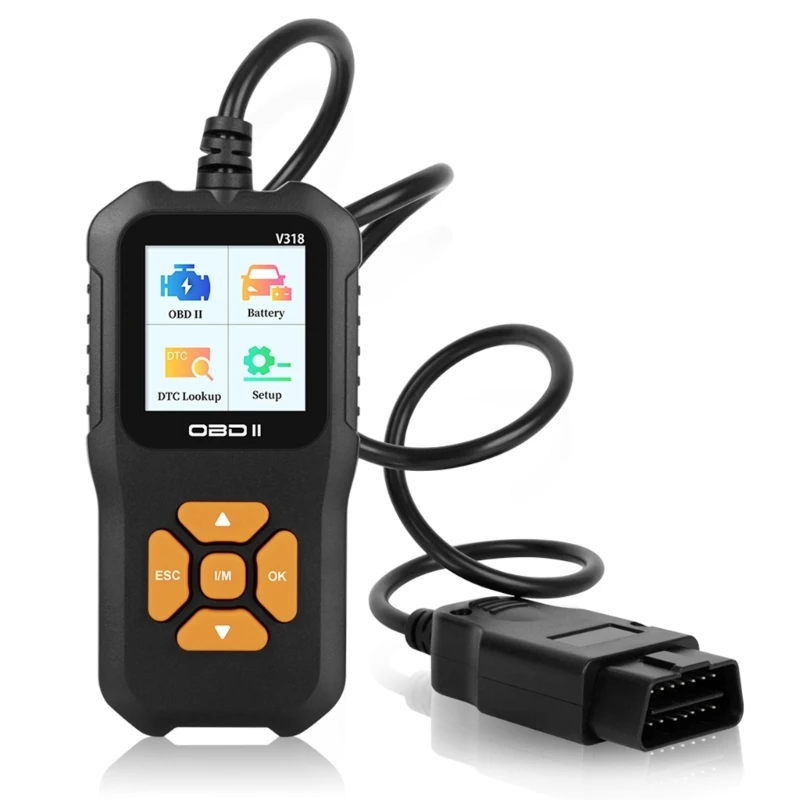 V318 OBD2 Car Diagnostic Scanner Auto Engine Fault Code Reader Vehicle Scan Tool D7WD
V318 OBD2 Car Diagnostic Scanner Auto Engine Fault Code Reader Vehicle Scan Tool D7WD