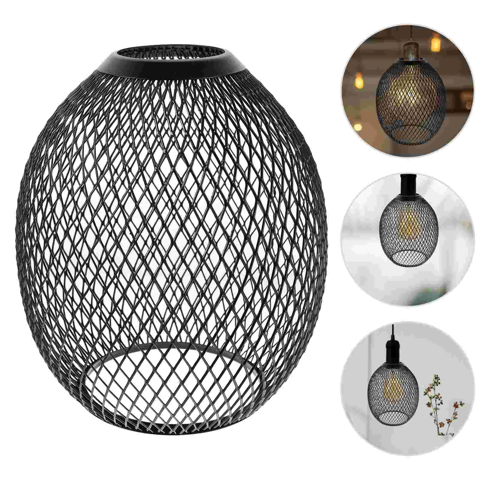 Iron Mesh Drum-shaped Hollow Lampshade Lighting Restaurant Home Chandelier Shell (black 13cm Drum-shaped) Vintage Cover
Iron Mesh Drum-shaped Hollow Lampshade Lighting Restaurant Home Chandelier Shell (black 13cm Drum-shaped) Vintage Cover