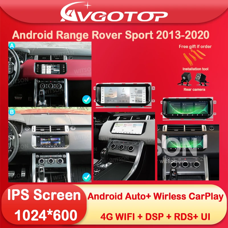 10.25'' Screen For Range Rover Sport 2013 2014 2015 2016 2017 2018 2019 2020 Android Multimedia Player BOSCH Harman Kardon UINT
10.25'' Screen For Range Rover Sport 2013 2014 2015 2016 2017 2018 2019 2020 Android Multimedia Player BOSCH Harman Kardon UINT