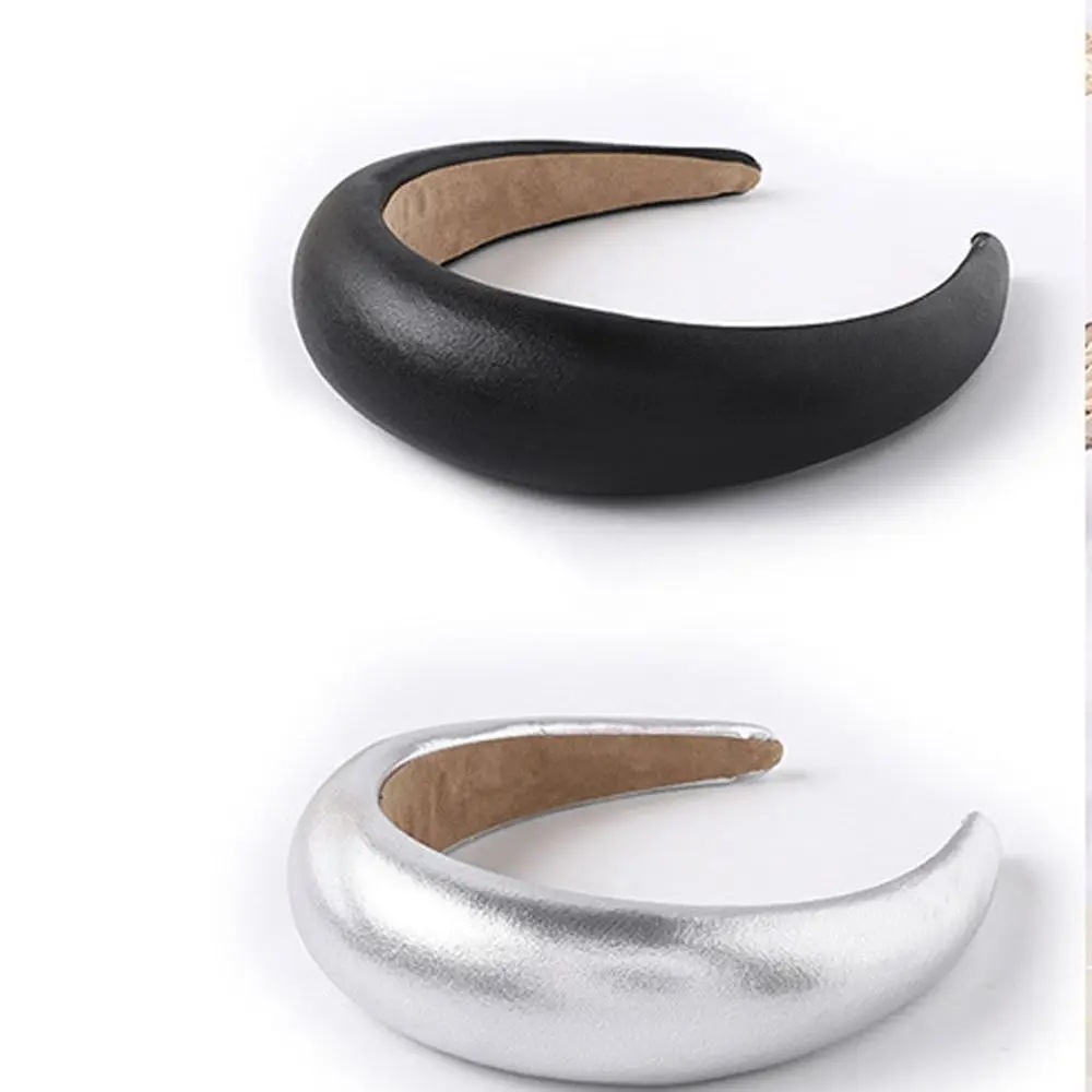 Stretchy Retro Sponge Wide Vintage Glossy Korean Style Hair Hoop Women Headband Sweet Hair Hoop Pu Leather
Stretchy Retro Sponge Wide Vintage Glossy Korean Style Hair Hoop Women Headband Sweet Hair Hoop Pu Leather