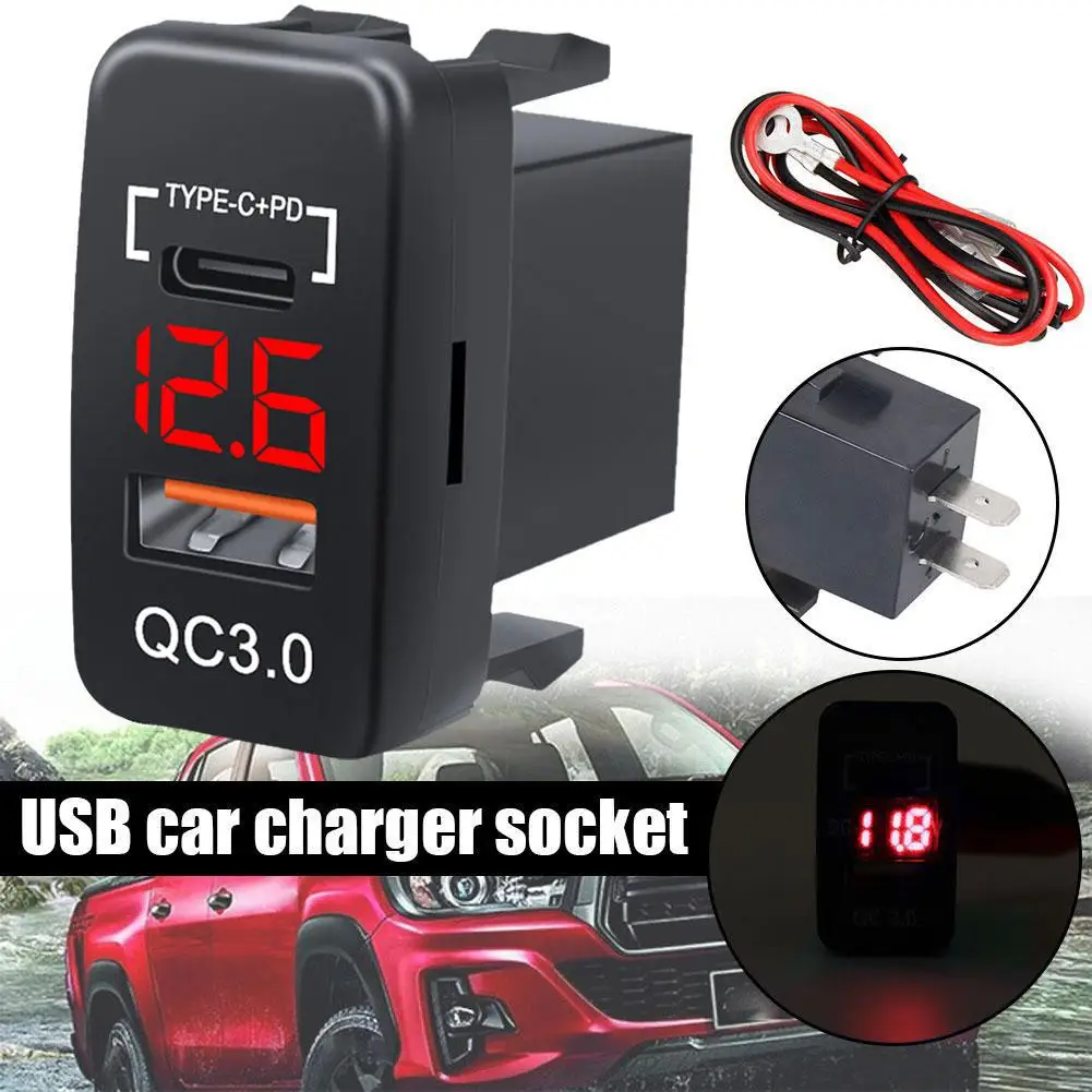 Зарядное устройство для автомобиля, 12 В, QC3.0 PD, два разъема USB 33x23 мм, разъем 40x22 мм, специальное использование для разъема USB постоянного тока Toyota, так что I0Q4
Зарядное устройство для автомобиля, 12 В, QC3.0 PD, два разъема USB 33x23 мм, разъем 40x22 мм, специальное использование для разъема USB постоянного тока Toyota, так что I0Q4