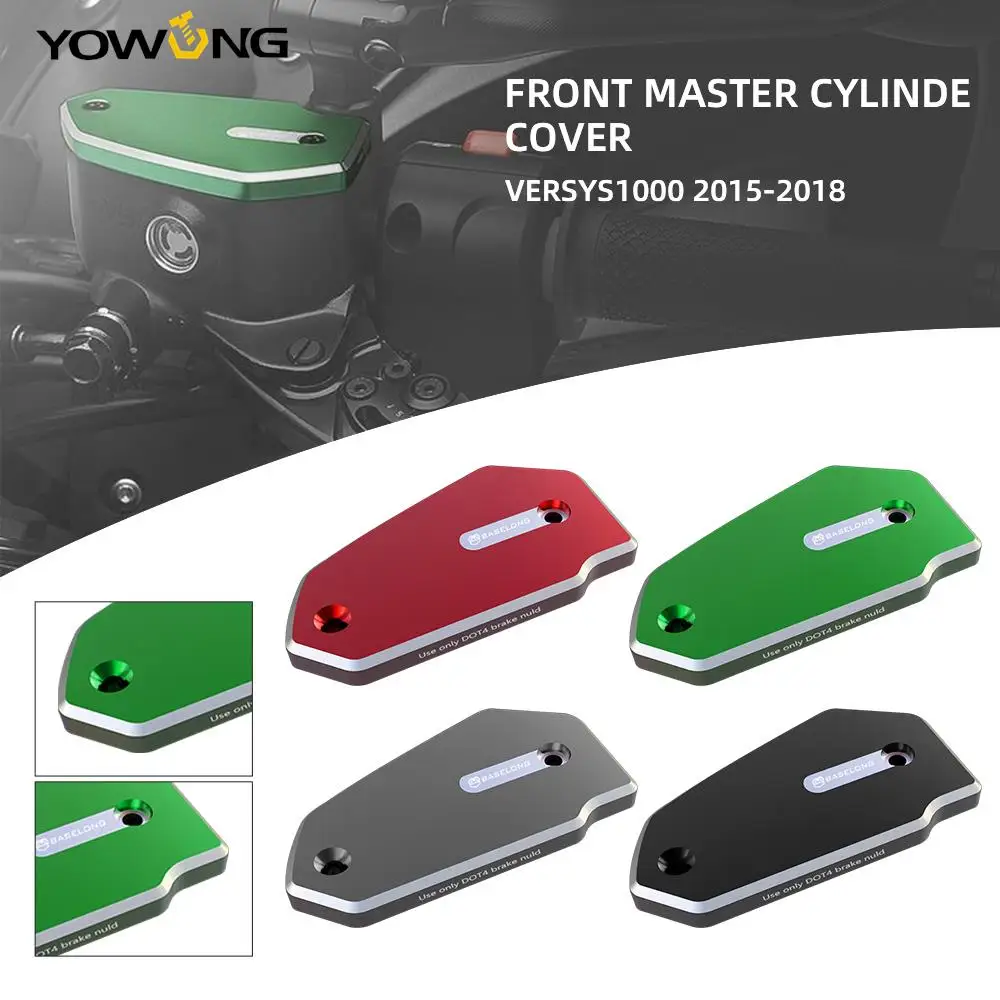 

VERSYS1000 Motorcycle Accessories Front Fluid Cylinder Master Reservoir Cover Cap For Kawasaki VERSYS 1000 2015 2016 2017 2018