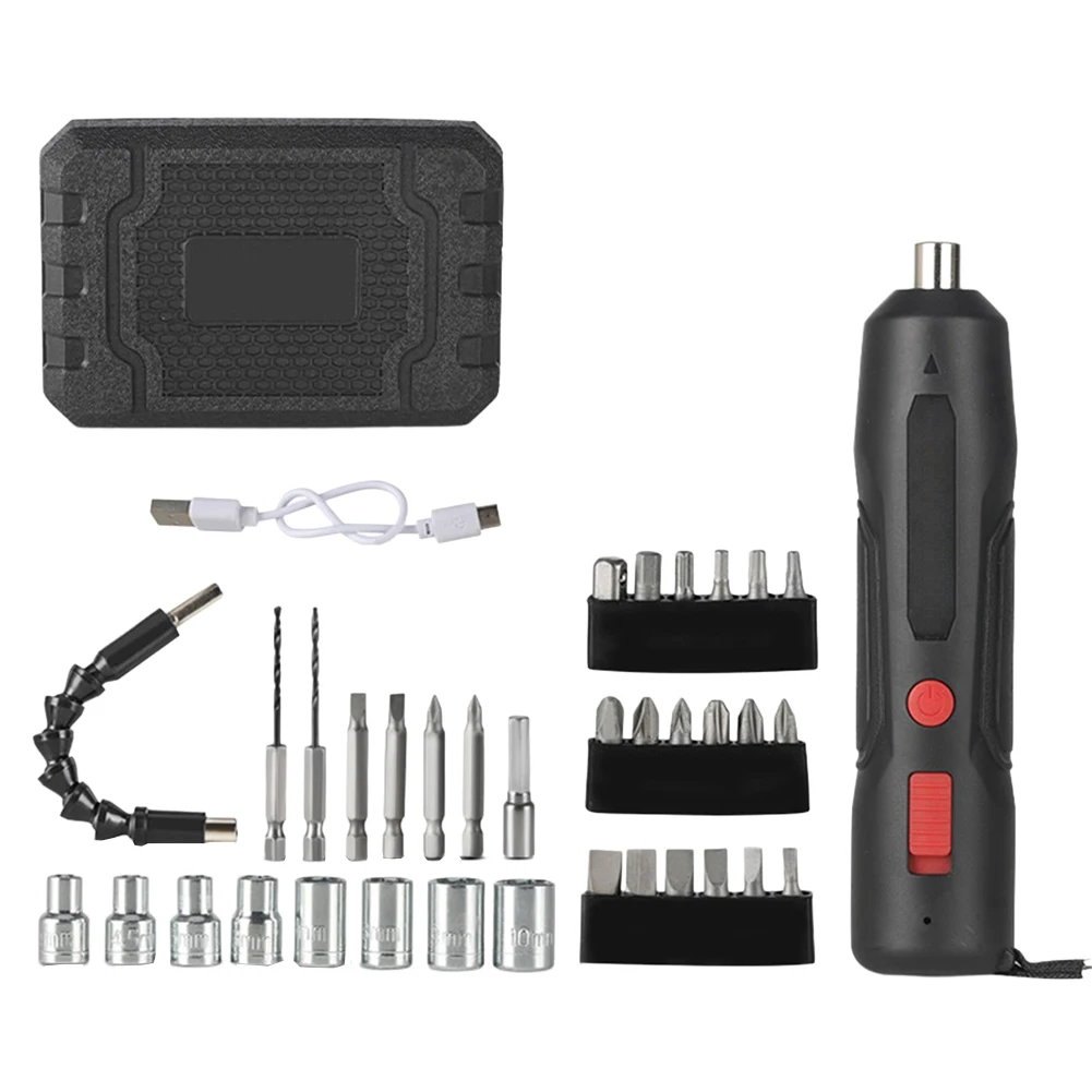 Professional Electric Screwdriver Cordless Drill Driver Rechargeable Power Screw Driver for Home/Work 3 6V 2000mAh Battery
Professional Electric Screwdriver Cordless Drill Driver Rechargeable Power Screw Driver for Home/Work 3 6V 2000mAh Battery