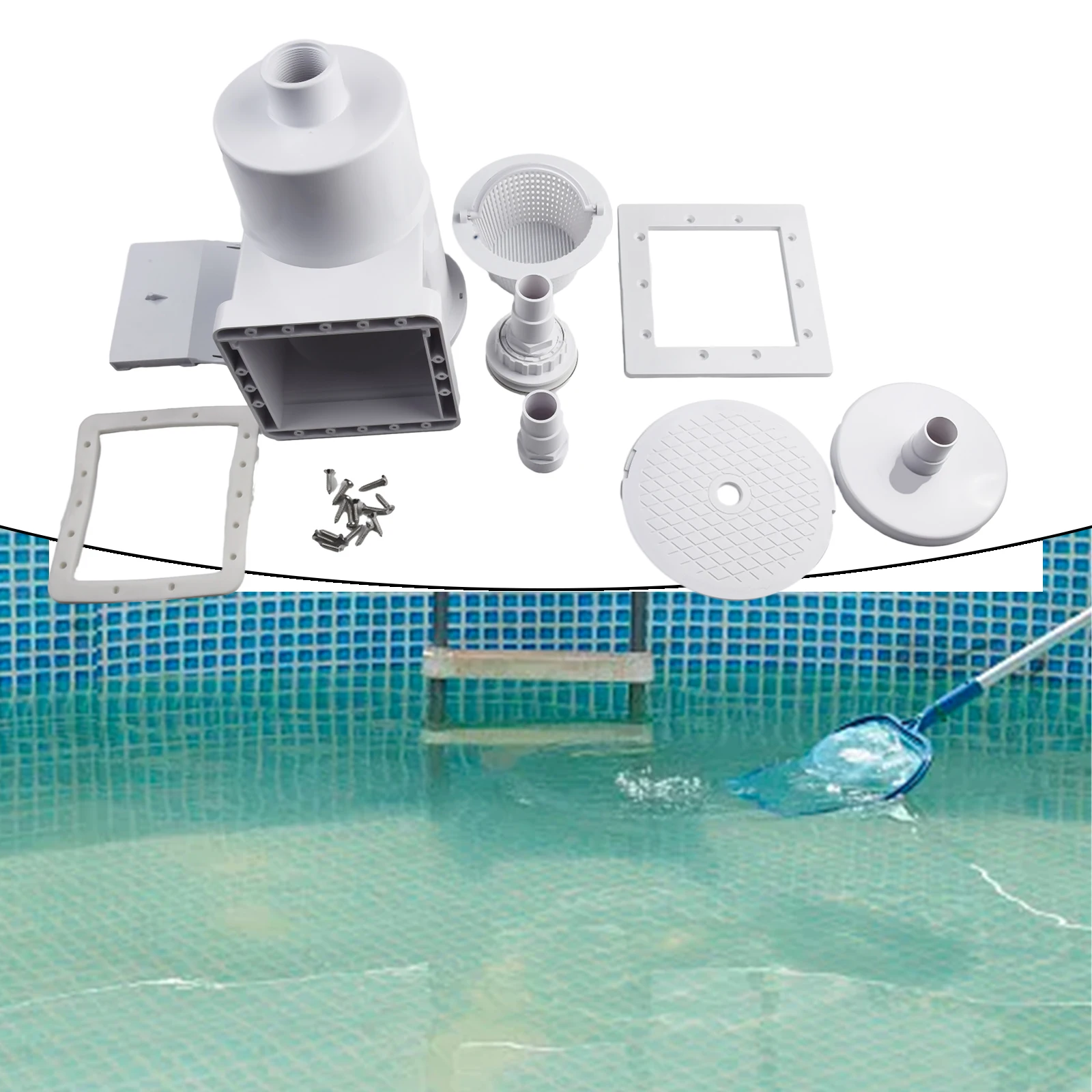 Above-Ground Pool Skimmer For Hayward SP1091LX For Dyna-Skim Above-Ground Pool Skimmer High Quality Debris Collection Basket
Above-Ground Pool Skimmer For Hayward SP1091LX For Dyna-Skim Above-Ground Pool Skimmer High Quality Debris Collection Basket