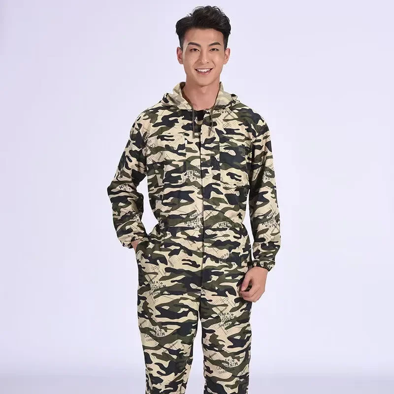 Dust Proof Work Overalls Camouflage Hooded Working Coveralls Painter Household Jumpsuit Auto Repair Worker Uniforms Warehouse
Dust Proof Work Overalls Camouflage Hooded Working Coveralls Painter Household Jumpsuit Auto Repair Worker Uniforms Warehouse