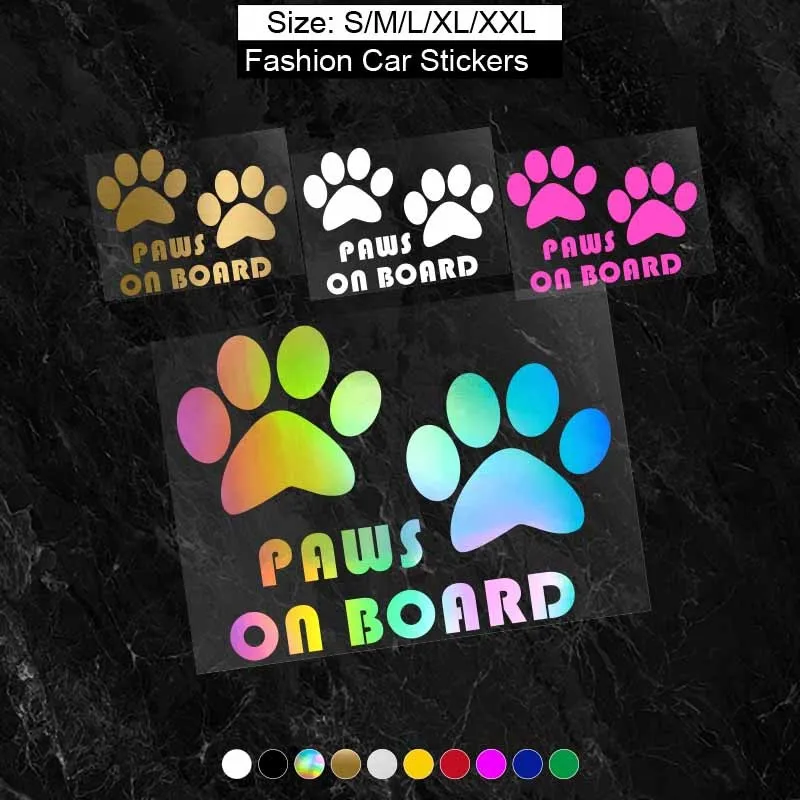 Cute Dog Paws Car Stickers - Cartoon Car Decals for Reflective JDM Style - Self-Adhesive Vinyl Universally Car Accessories
Cute Dog Paws Car Stickers - Cartoon Car Decals for Reflective JDM Style - Self-Adhesive Vinyl Universally Car Accessories