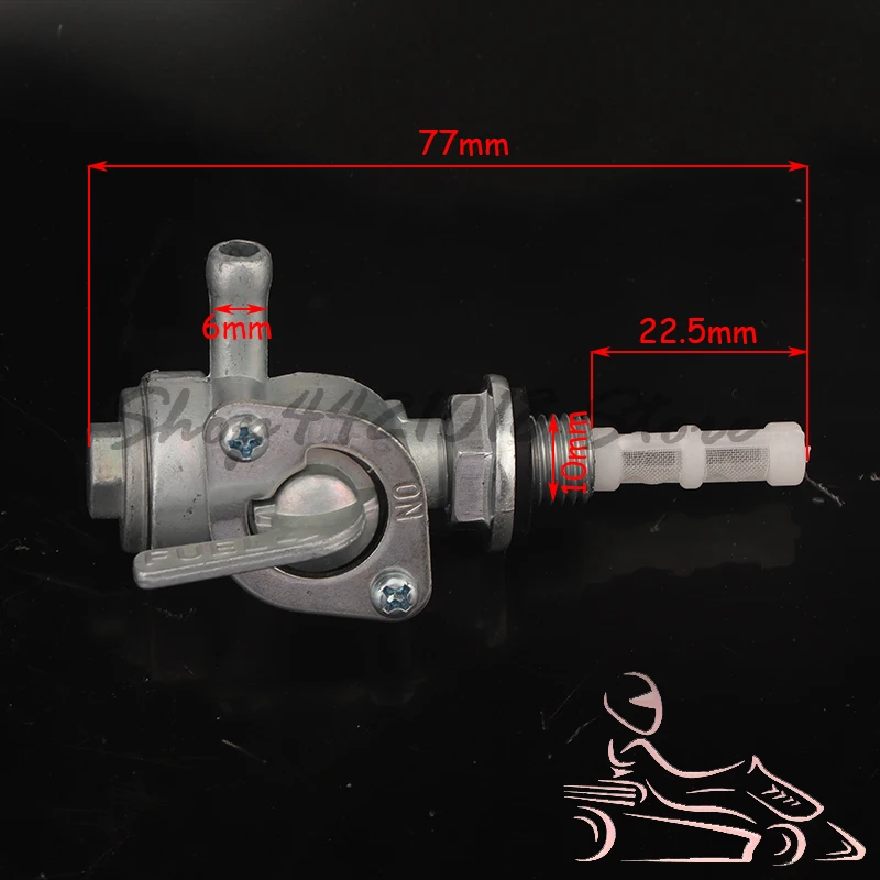 Motorcycle Fuel Tank Tap Filter Petcock Switch for Honda CG125 XF125 CBT125 CB550F CB750F
Motorcycle Fuel Tank Tap Filter Petcock Switch for Honda CG125 XF125 CBT125 CB550F CB750F