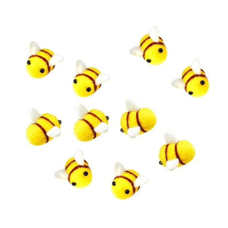 10 Pcs Wool Felt Bumble Craft Decor Ball for Christmas Clothing Tent Hat Decoration DIY and Handmade Crafts
10 Pcs Wool Felt Bumble Craft Decor Ball for Christmas Clothing Tent Hat Decoration DIY and Handmade Crafts
