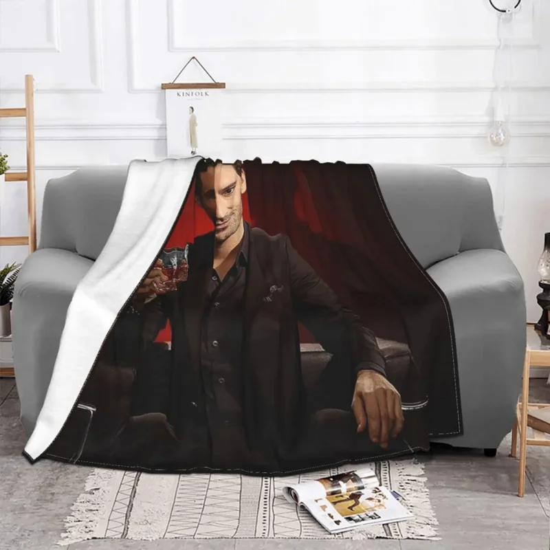 Lucifer Blanket Coral Fleece Plush Textile Decor Tom Ellis Multi-function Super Warm Throw Blanket for Bedding Car Plush Thin
Lucifer Blanket Coral Fleece Plush Textile Decor Tom Ellis Multi-function Super Warm Throw Blanket for Bedding Car Plush Thin