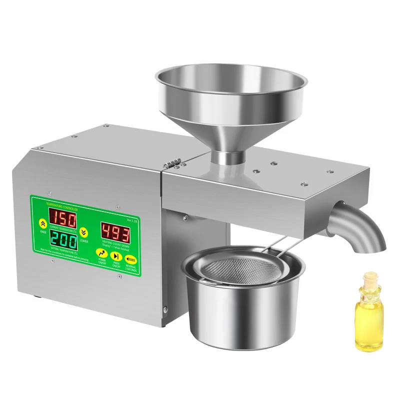 820W Automatic Oil Press Machine, Household And Commercial Integration Oil Press 110V-220V
820W Automatic Oil Press Machine, Household And Commercial Integration Oil Press 110V-220V