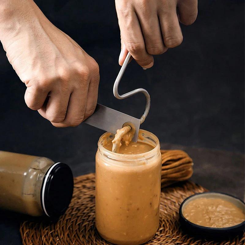 Натуральное арахисовое масло Stirrers, миксер из нержавеющей стали, гаджеты, мешалка и скребок для смешивания различных сливочных, арахиса, миндаля
Натуральное арахисовое масло Stirrers, миксер из нержавеющей стали, гаджеты, мешалка и скребок для смешивания различных сливочных, арахиса, миндаля