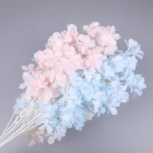 Floating Snow Cherry Blossom Artificial Flowers Wedding Flowers Wedding Ceiling Decoration Fake Flowers Cherry Branches