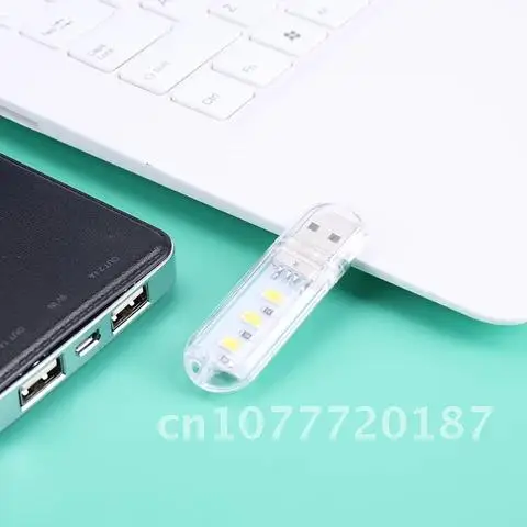 

Портативная мини-лампа для чтения, яркая USB-лампа для компьютера, ноутбука, портативная мини-лампа для чтения