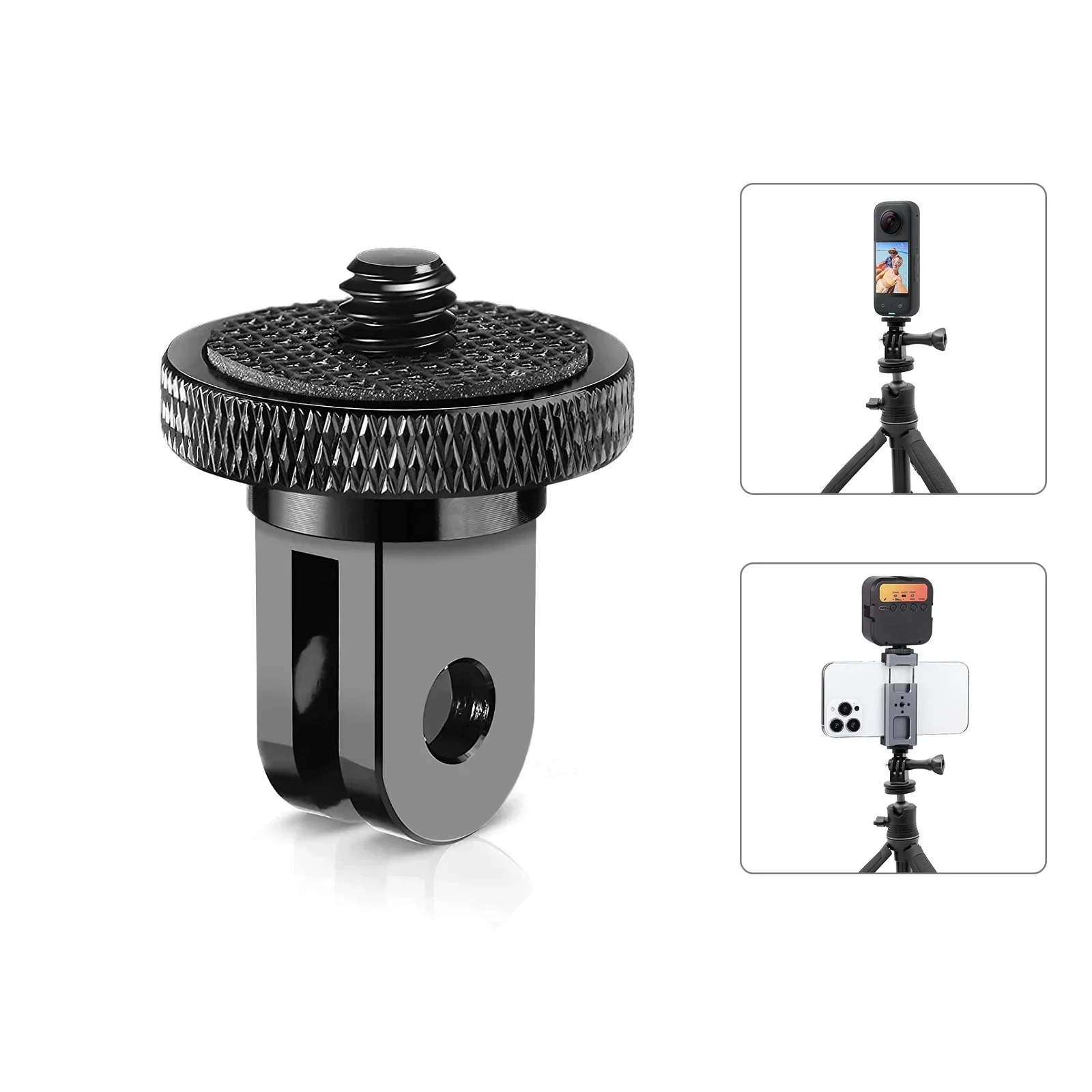 Easy Installation Camera Tripod Adapter For GoPro Metal Mounting Converter Compatible With All GoPro Cameras
Easy Installation Camera Tripod Adapter For GoPro Metal Mounting Converter Compatible With All GoPro Cameras