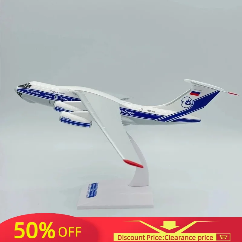 

New IL 76 1:200 USSR Large Scale Strategic Transport Aircraft Static Plane Display Model Original IL76 Russia Professional Model