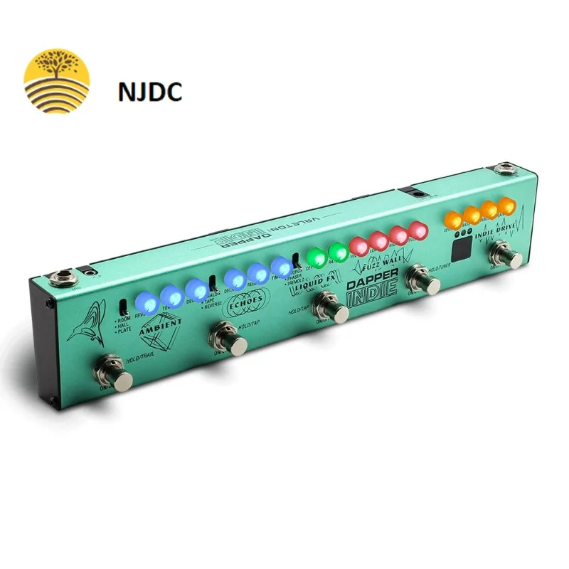 New Valeton Guitar Multi Effects Pedal Dapper Indie Distortion Reverb Delay Chorus Fuzz Phaser Tremolo VES-5
New Valeton Guitar Multi Effects Pedal Dapper Indie Distortion Reverb Delay Chorus Fuzz Phaser Tremolo VES-5