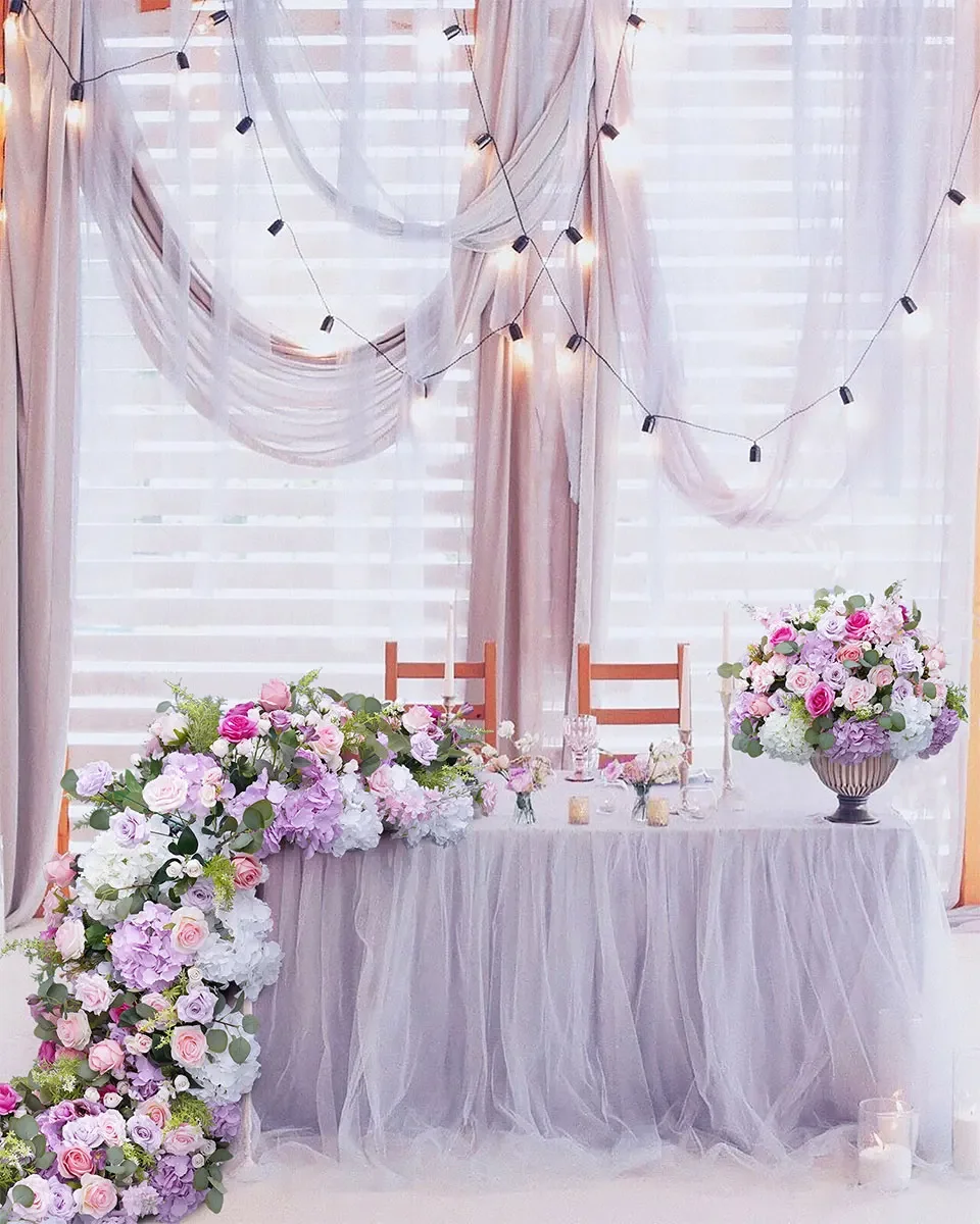 Pink Purple Wedding Backdrop Decor Floral Arrangement Table Centerpieces Ball Sofa Runner Event Party Props
Pink Purple Wedding Backdrop Decor Floral Arrangement Table Centerpieces Ball Sofa Runner Event Party Props
