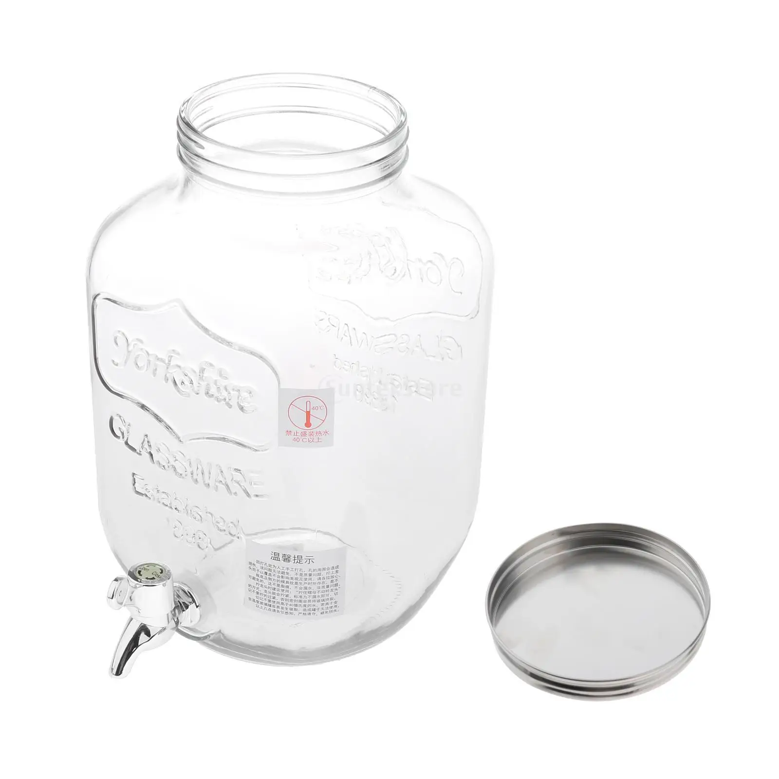 Beverage Dispenser Glass Jar Liquid Container for Bar Restaurant Hotel Party Juice Wine Jar Storage Cold Drinks Coffee Maker
Beverage Dispenser Glass Jar Liquid Container for Bar Restaurant Hotel Party Juice Wine Jar Storage Cold Drinks Coffee Maker