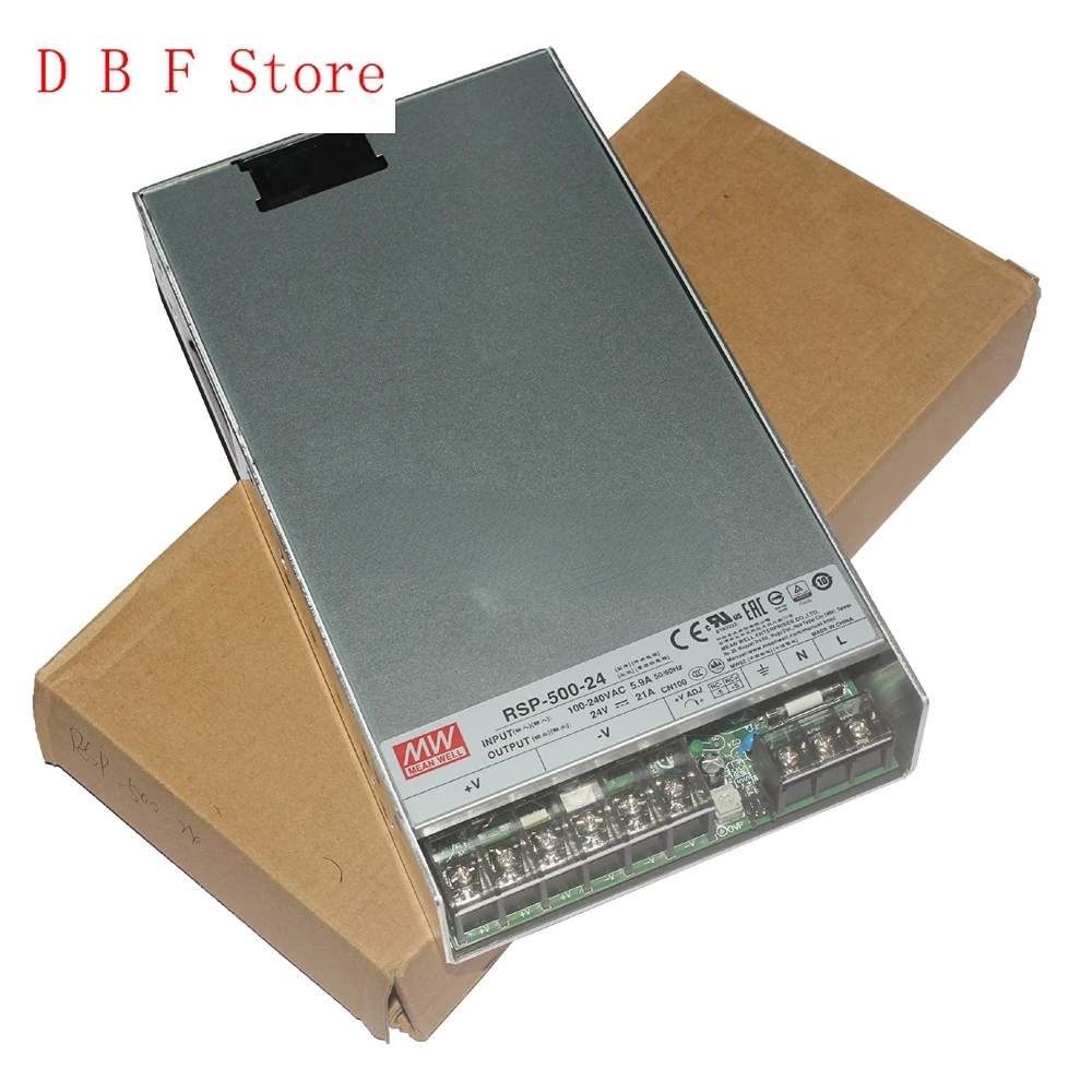 Meanwell AC DC Converter RSP-500-48 With Fan Speed Control Input 85-264 VAC Output Switching Power Supply 48V 500W
Meanwell AC DC Converter RSP-500-48 With Fan Speed Control Input 85-264 VAC Output Switching Power Supply 48V 500W