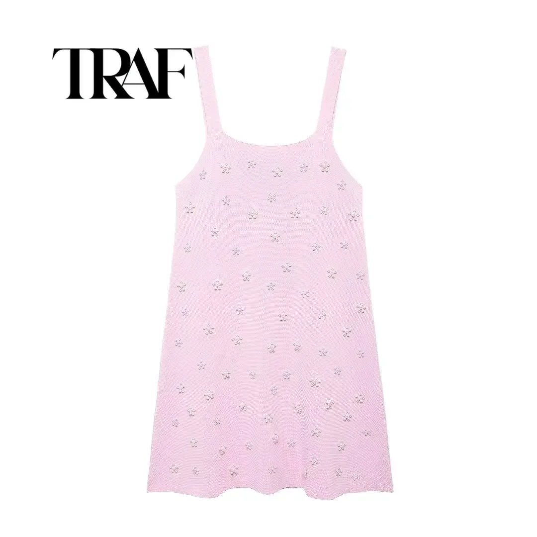 TRAF Fashion Faux Pearl Slip Dress Sexy Backless Sleeveless Knit Female Party Mini Dresses 2024 New Summer Beach Club Lady Short
TRAF Fashion Faux Pearl Slip Dress Sexy Backless Sleeveless Knit Female Party Mini Dresses 2024 New Summer Beach Club Lady Short